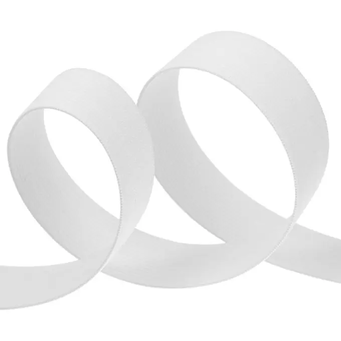 Knallerangebot Gummiband für Taillenbund 25 mm Weiß