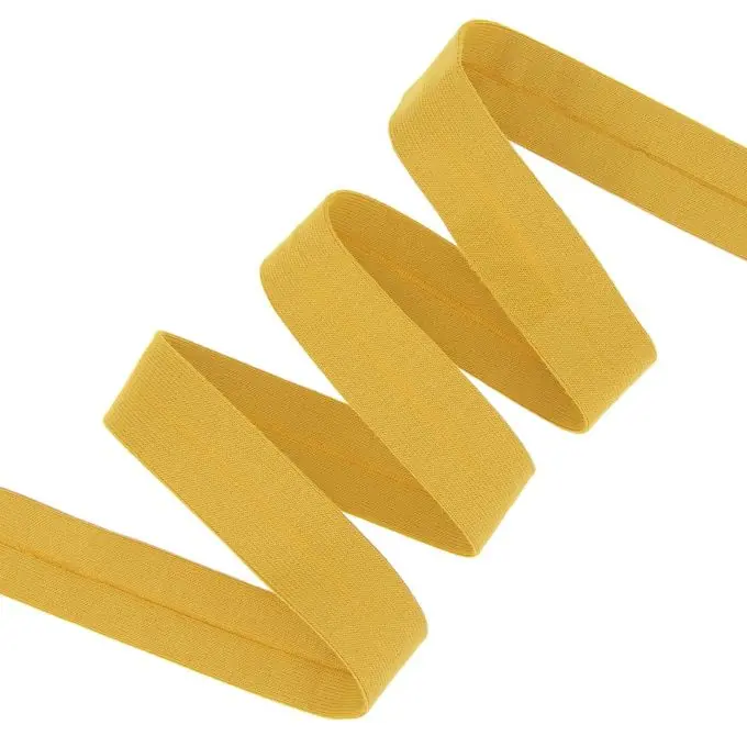 Schrägband Jersey Senfgelb 20 mm Rabatt