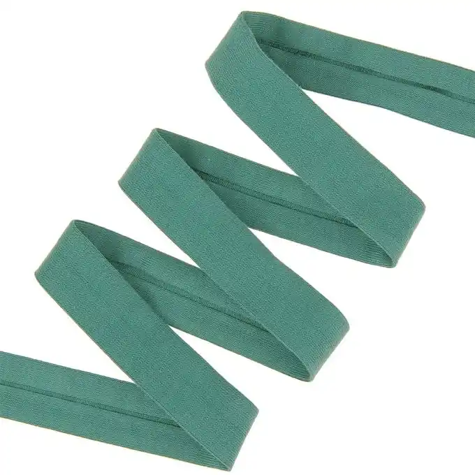 Kostenloser Versand Schrägband Jersey Tannengrün 20 mm