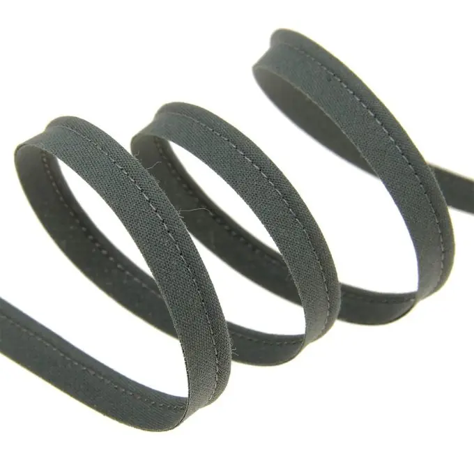 Beliebt Paspel Polyester 10mm Anthrazit