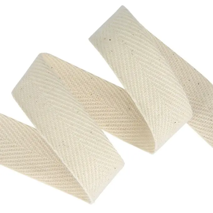 Band Baumwolle Creme 20mm Direkt Vom Hersteller