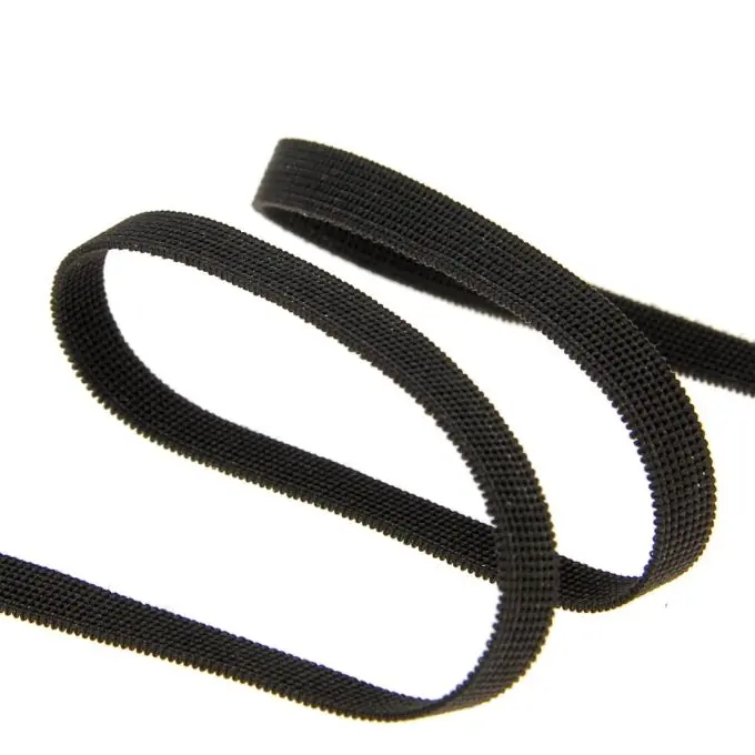 Gummiband 7mm Schwarz Saisonangebot