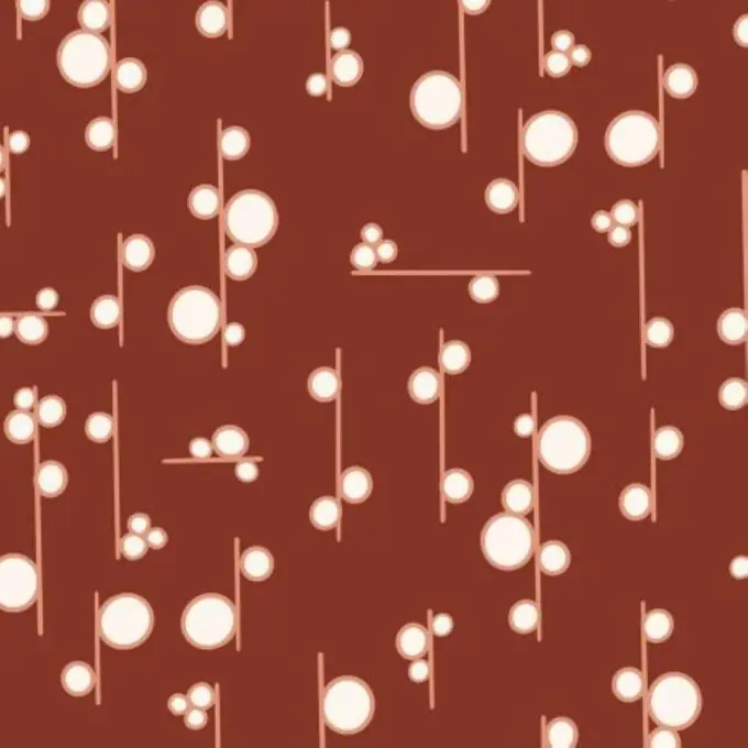 Popeline Baumwollstoff Terrakotta Lichtblasen 110cm – Dashwood Rabatt