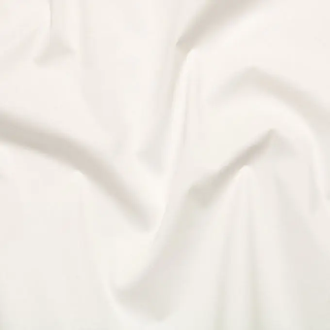 Schnäppchen Popeline Baumwolle Stretch Weiß