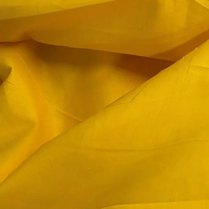 Popeline Baumwolle Stretch Gelb Kracherpreis