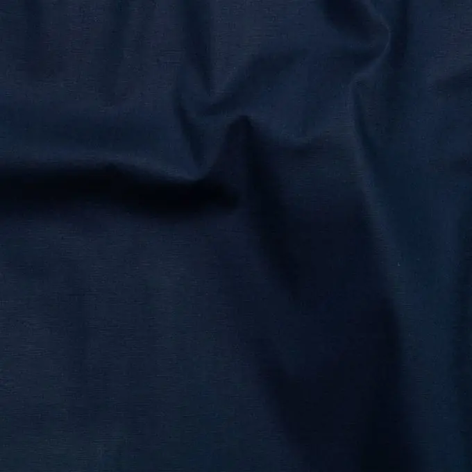 Popeline Baumwolle Stretch Marineblau Kostenloser Versand