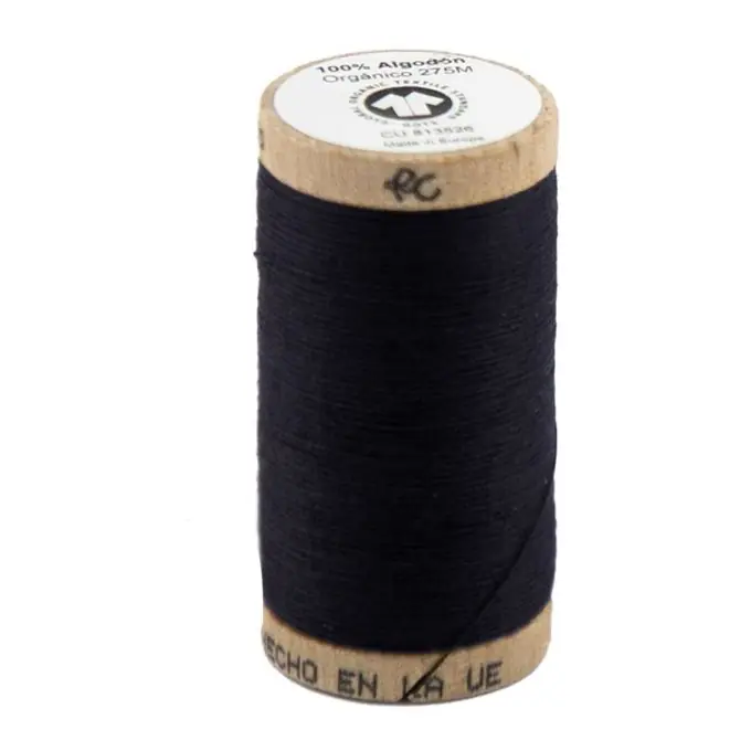 Nähgarn aus Bio-Baumwolle 275 m marineblau Direkt Vom Hersteller