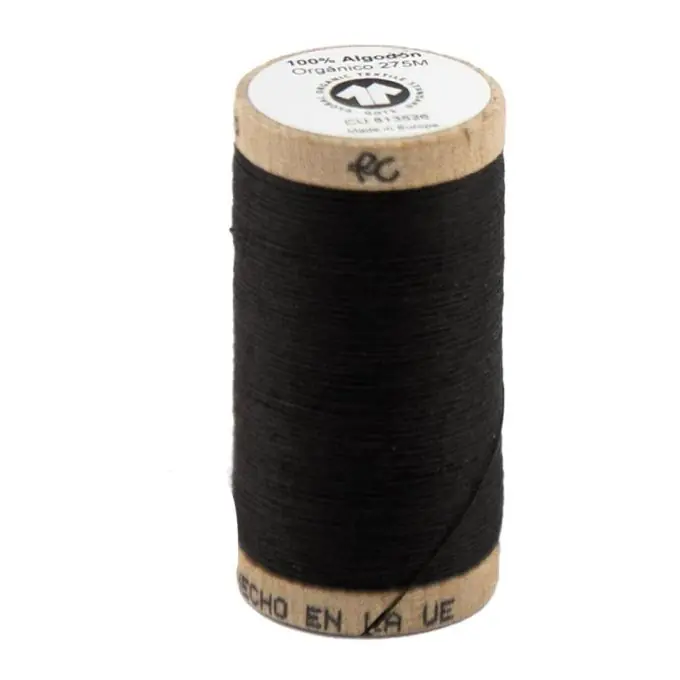 Nähgarn aus Bio-Baumwolle 275 m schwarz Jetzt Zugreifen