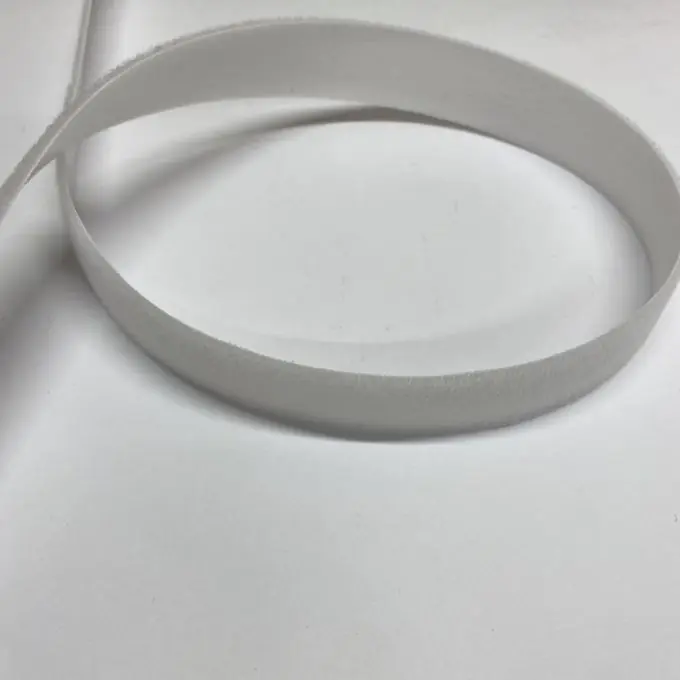 Neuheit Extra dünner Klettverschluss zum Aufnähen – Flauschband weiß