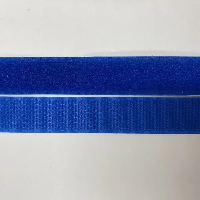 Beidseitiger Klettverschluss 20 mm blau Heißes Angebot