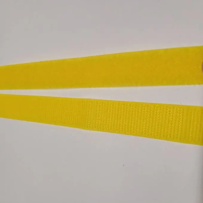 Preisreduziert Beidseitiger Klettverschluss 20 mm gelb