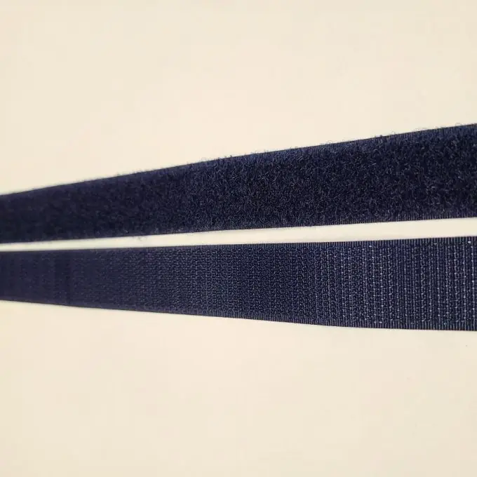 Beidseitiger Klettverschluss 20 mm marineblau Letzte Chance