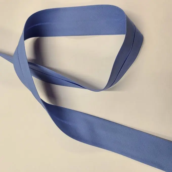 Neu Im Sortiment Dehnbares Schrägband aus Baumwolle blau