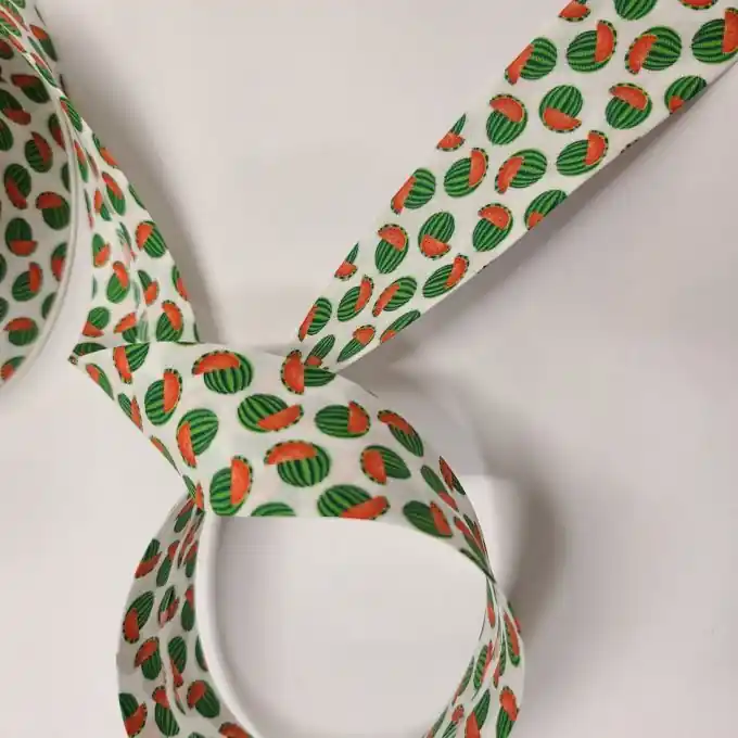 Schrägband 30 mm Wassermelonen Must-Have