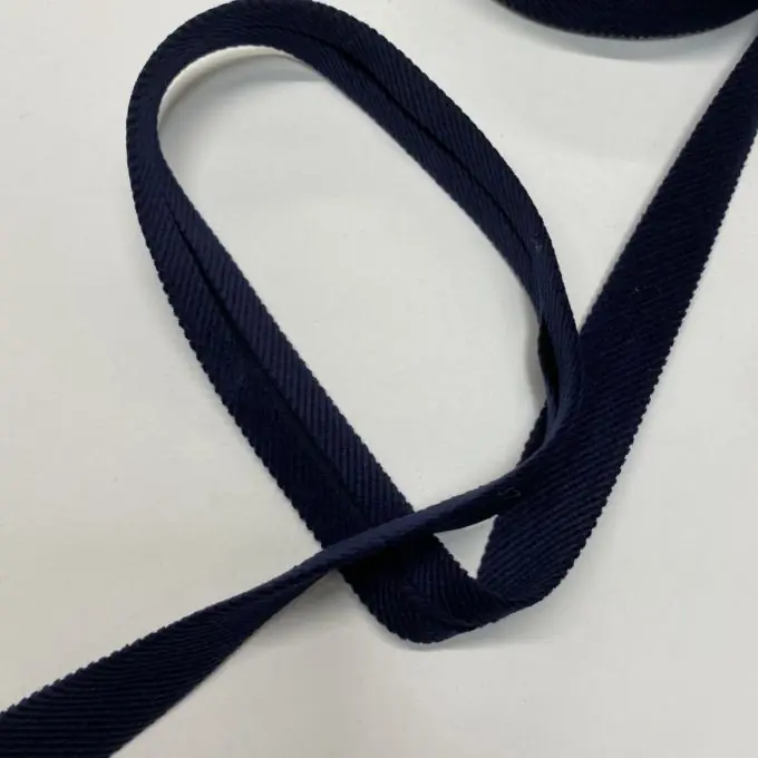 Wochenendangebot Schrägband aus Cord 18 mm marineblau