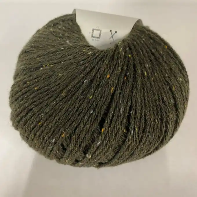 Sonderangebot Strickgarn Wolle recycelt 125m waldgrün