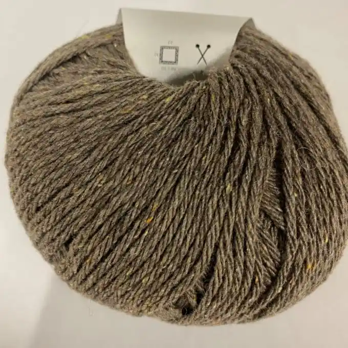 Top-Angebot Strickgarn Wolle recycelt 125m taupe
