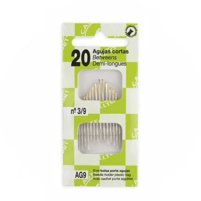 Top-Seller 20er Packung halblanger Nadeln für Quilten und Patchwork