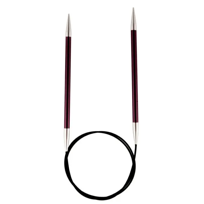 Leichte Aluminium Rundstricknadeln in bunten Farben (6mm) Direktkauf