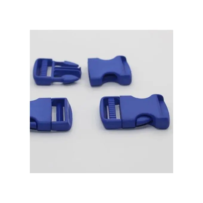 Geprüft 3er Set Schnallen indigo