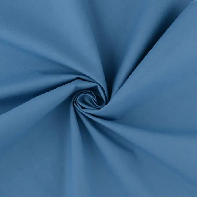 Lakenstoff Cotoval entenblau Zertifiziert