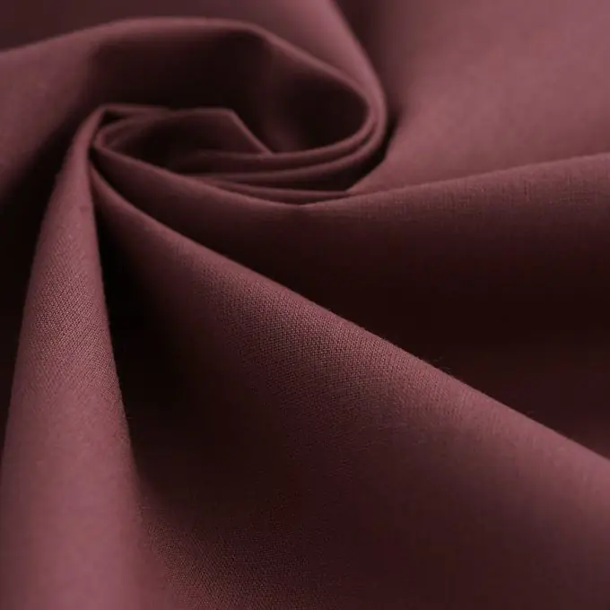 Lakenstoff Cotoval dunkelrot Online Kaufen