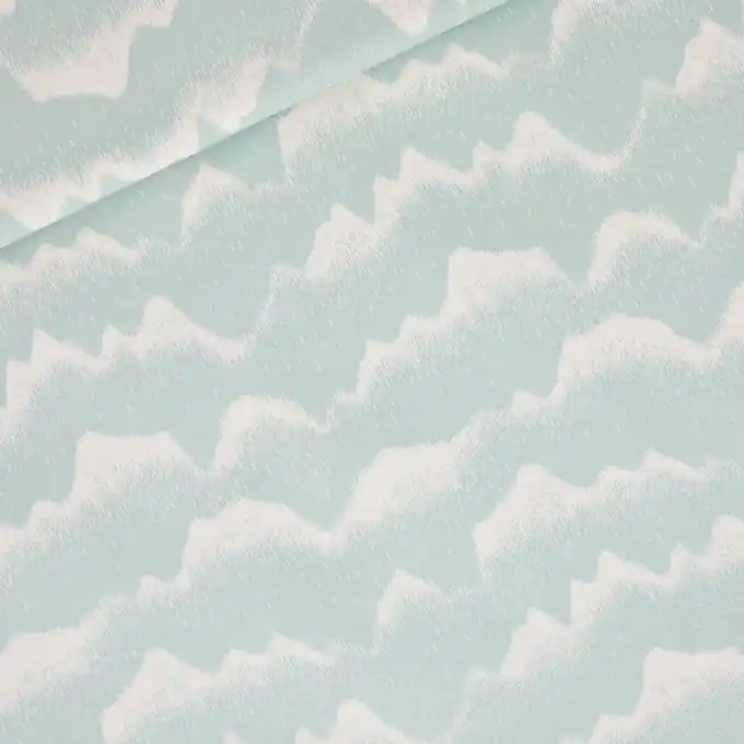 French Terry „Mountain Rains“ Stoff, 150 cm Breite – See You At Six Zertifiziert