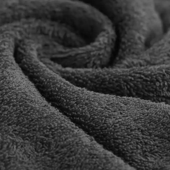 Neuheit Frotteestoff Baumwolle Bonie anthrazit