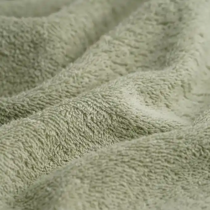 Kostenloser Versand Frotteestoff Bio-Baumwolle grün