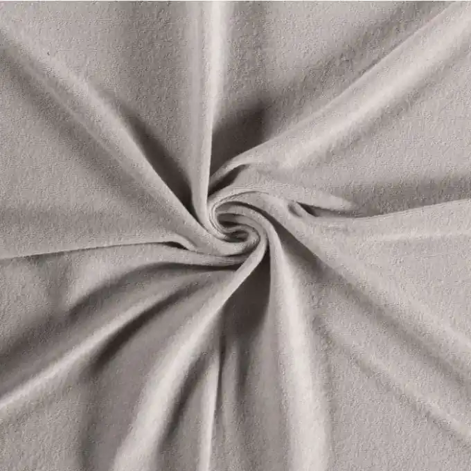 Frottee Baumwolle einfarbig hellgrau Sichere Zahlung