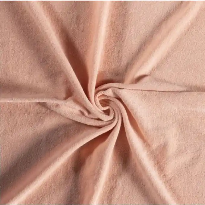 Frottee Baumwolle dehnbar einfarbig orange Limited Edition