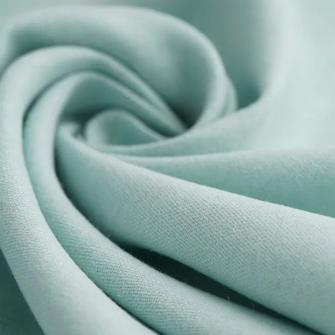 Nur Für Kurze Zeit Leinenstoff gewaschen Cordoue hellblau