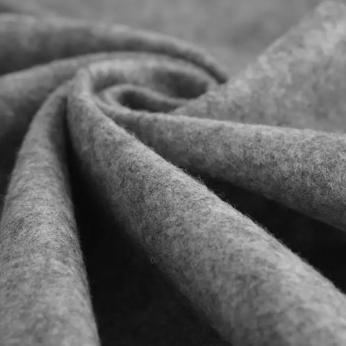 Filzstoff grau meliert Preisreduziert