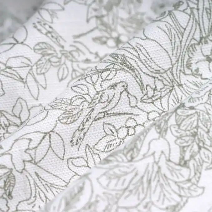 Gratis Versand Dekostoff slub Alegoria