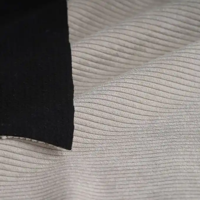 Kracherpreis Thermo-Samtstoff Alberta beige