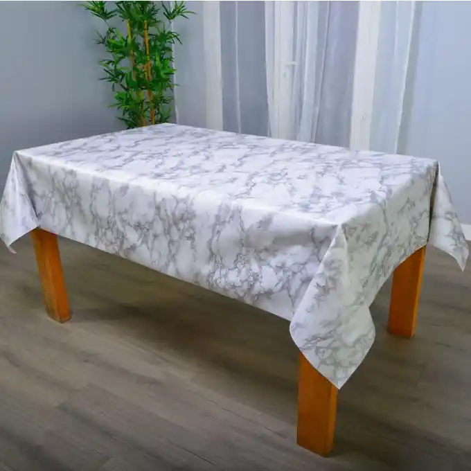 Wachstischdecke Marmor grau Super-Preis