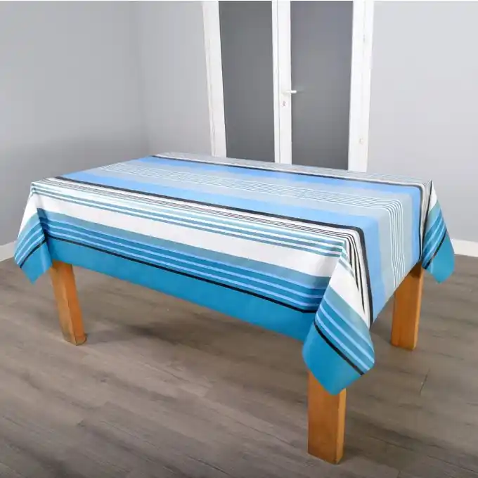 Wachstischdecke Passion blau Ab Werk