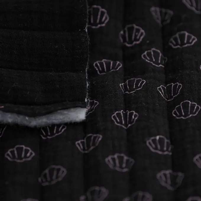 Steppstoff Musselin Muscheln Original