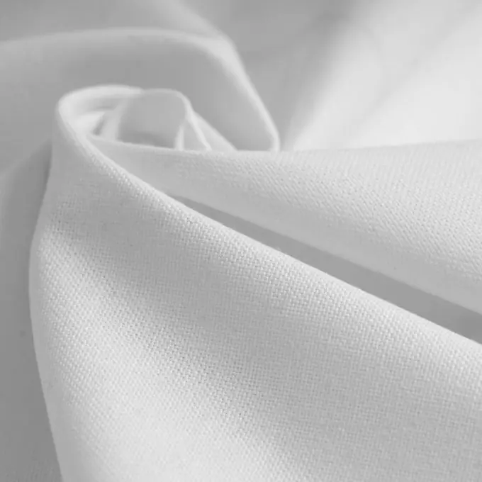 Dicker Baumwollstoff Panama Überbreite weiß Highlight