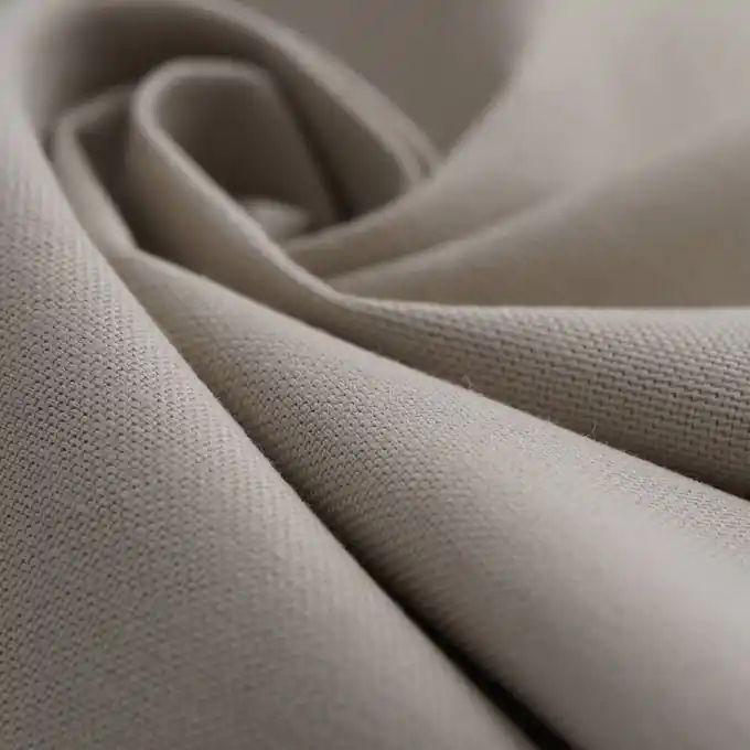 Sonderaktion Dicker Baumwollstoff Panama Überbreite beige