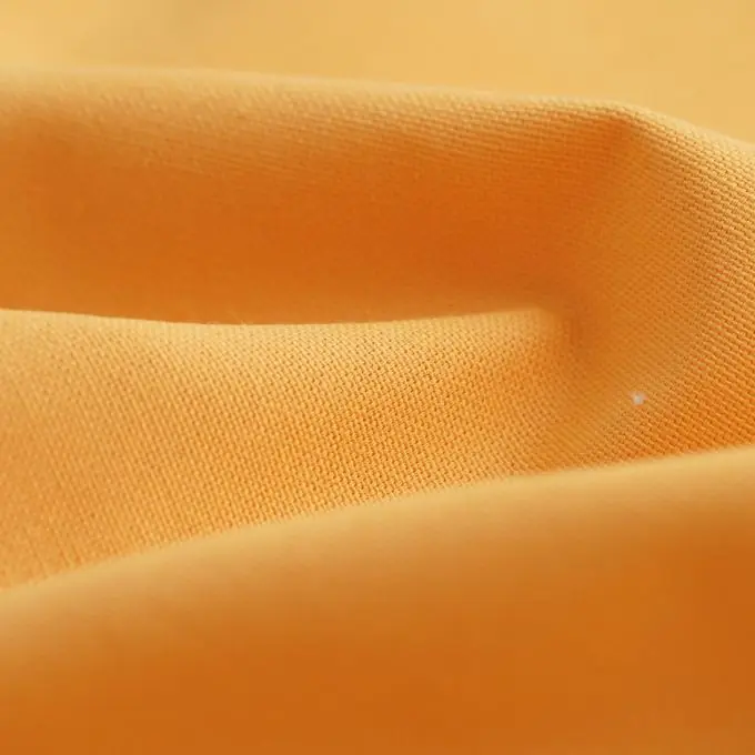 Sale Dicker Baumwollstoff Panama Überbreite gold-orange