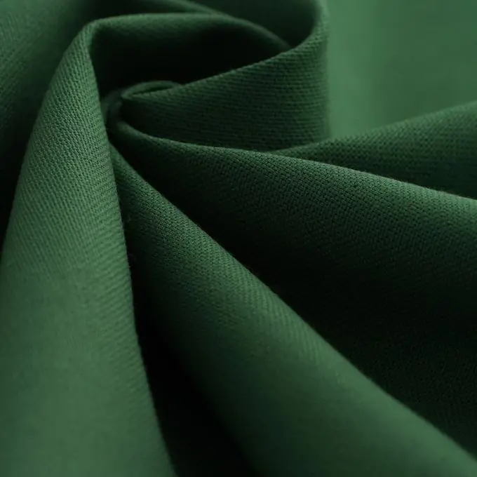 Dicker Baumwollstoff Panama Überbreite grün Top-Angebot