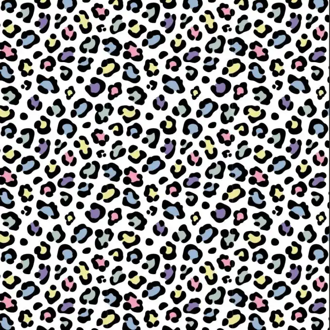 Tiermuster Jersey-Baumwolle Weiß 150cm Breite Top-Seller