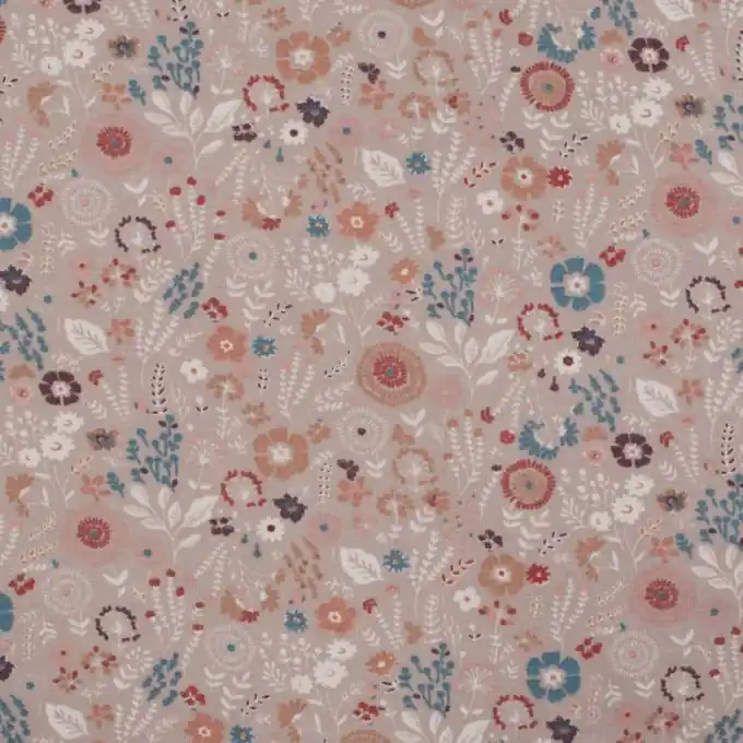 Jersey Baumwolle Blumen sand Weltweiter Versand