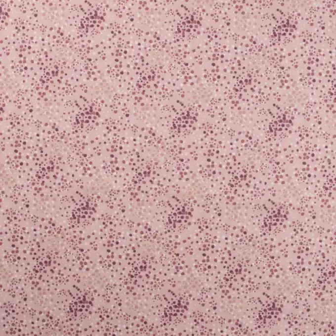 Günstig Popeline Baumwolle Wolken puderrosa