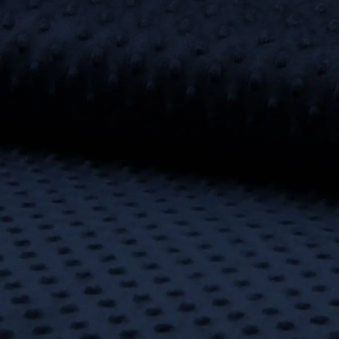 Polarfleece Minky Marineblau Neu Im Sortiment