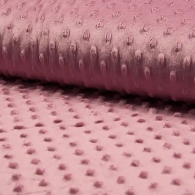 Abverkauf Polarfleece Minky Blush