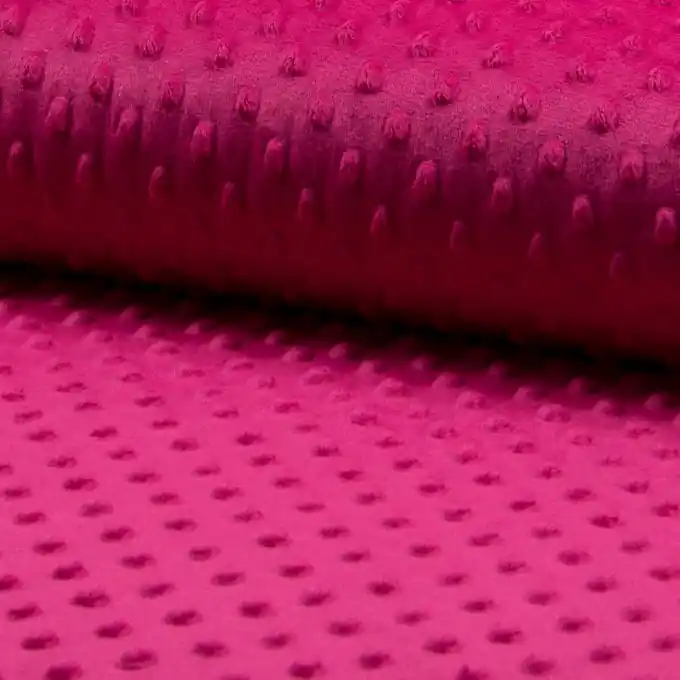 Polarfleece Minky Pink Nur Heute