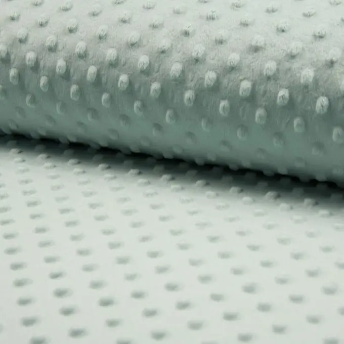 Sonderaktion Polarfleece Minky Mintgrün dunkel