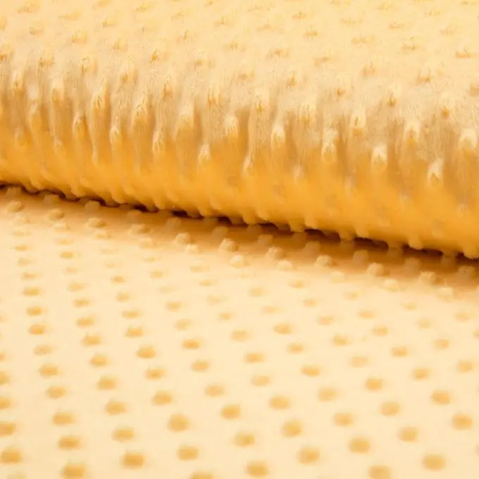 Gratis Versand Polarfleece Minky Gelb